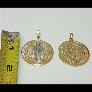 925 SS St. Benedict medal